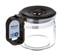 Anakel Home Jarra Cafetera Universal Grande Compatible con Cafetera Americana o de Goteo Eléctrica | Vidrio, Tapa Antigoteo, Altura Regulable 12,5-15 cm, 900ml | REVISAR MEDIDAS