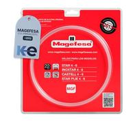 Anakel Home Junta de Tapa para Olla a Presión 09REME22STC Compatible con Magefesa Star, Inoxtar, Star Plié y Castell 4-6 L, Ollas Fabricadas desde 2013 | Silicona, Diámetro Interior de 22 cm