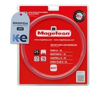 Anakel Home Junta de Tapa para Olla a Presión 09REME24STC Compatible con Magefesa Star, Inoxtar, Star Plié y Castell 8-10 L, Ollas Fabricadas desde 2013 | Silicona, Diámetro Interior de 24 cm