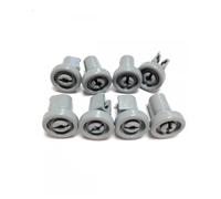 Anakel Home Kit de 8 ruedas para Cesto Superior de Lavavajillas, 50286967000, Compatible con Lavavajillas AEG, Corberó, Electrolux, Color gris, Ø 25 mm