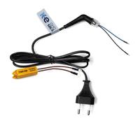 Anakel Home Pack de Repuesto de Cable de Alimentación y Fusible Térmico 240ºC Compatible con Planchas de Pelo GHD MK4 | Conector de Corriente Incluido | Cable Giratorio 360º, 1,50m