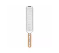 Full Circle Rallador Fino de Acero Inoxidable con Protector | Ideal para Cítricos, Queso, Chocolate o Nuez Moscada | Mango Antideslizante | Apto para Lavavajillas | Eco-Friendly sin BPA