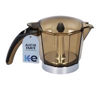 Anakel Home Recambio Jarra de Cafetera 5513200919 Compatible con Cafetera Delonghi Alicia EMK9 | Repuesto Original, 9 Tazas