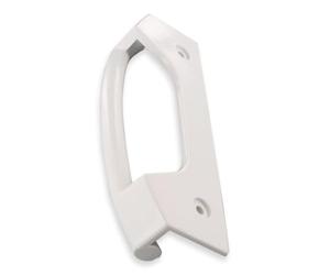 ANAKEL HOME Recambio Tirador de Nevera 096110 compatible con Frigorífico y Congelador Bosch Siemenes | 14,2x5,4cm, Color Blanco, Distancia entre Agujeros 10,6cm