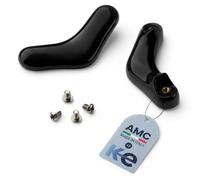 ANAKEL HOME Repuesto Asa para Cazuela AMC, Recambios Olla AMC | Baquelita, Color Negro, Incluye Tornillos, 2 unidades