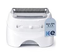 Anakel Home Repuesto Cabezal Depiladora Rasuradora Afeitadora 67030799 Compatible con Braun Silkepil Series 7, Silkepil 5 y Series 9, Color Blanco