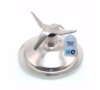 ANAKEL HOME Repuesto Cuchilla Batidora de Vaso Compatible con Braun 4184 I 4 Láminas en Acero Inoxidable I Recambio Original