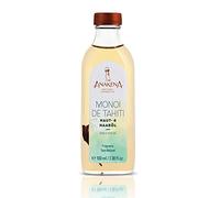 ANAKENA - Cosmética natural - Monoi de Tahitti, aceite para la piel y el cabello, aroma tropical, tiare, vegano, 100 ml, mujeres y hombres.