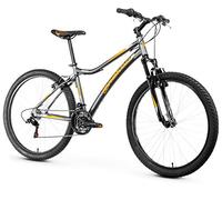 Anakon Bicicleta montaña SHIMANO PREMIUM 27.5", Aluminio, 21v., Frenos V-Brake, Suspensión Delantera, gris, (varias tallas)