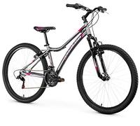 Anakon Bicicleta montaña SHIMANO PREMIUM 27.5" mujer, Aluminio, 21v., Frenos V-Brake, Suspensión Delantera, gris, (varias tallas)