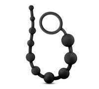 Blush Adventures Platinum Bolas anales Black 26 cm
