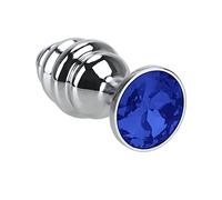 Anal Butt Plug 29mm Metal Butt Masturbator Máquina sexual Juguetes anales Plug para mujeres Hombres Productos Pareja Herramientas Juegos sexuales Tienda Juegos de juguetes atractivos para adultos(Blue