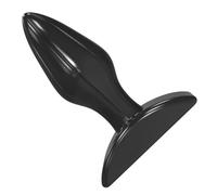 Anal Butt Plug 4 colores Jelly Butt Plug consoladores anales masturbación Anal Plug juguetes sexuales para mujeres hombres máquina de sexo Anal juguetes para adultos para Gay(Black,L)