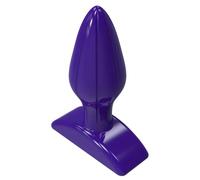 Anal Butt Plug 4 colores Jelly Butt Plug consoladores anales masturbación Anal Plug juguetes sexuales para mujeres hombres máquina de sexo Anal juguetes para adultos para Gay(Purple,S)
