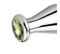 Anal Butt Plug Enchufe Anal Grande Iluminación de Metal Modelado Acero Inoxidable Butt Plug Mujeres Hombres Anal Masturbador Consolador Pareja Adule Juguete Entrenador(Grassgreen)