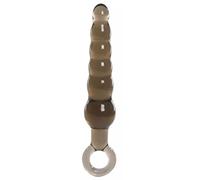 Anal Dildo Unisex 6-inch Teared Black