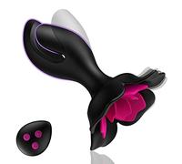 Anal Plug Vibrator Sex Toys - Expanding Vibrating Butt Plug con 10 modos de vibración y juguetes G Spot Vibrators Juguetes anales Masajero de próstata Juguetes para adultos con múltiples