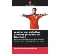 Análise dos cidadãos alemães privados de liberdade: em prisão preventiva e condenada nas prisões da Alemanha, dados fornecidos pelo Governo alemão.