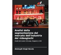 Analisi della segmentazione del mercato dell'industria dei videogiochi: Analisi dei cluster di Europa, Giappone e USA