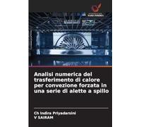 Analisi numerica del trasferimento di calore per convezione forzata in una serie di alette a spillo