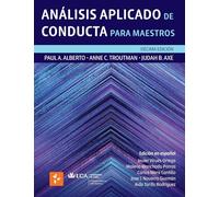 Análisis Aplicado de Conducta para Maestros [Paperback]