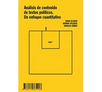 Análisis de contenido de textos políticos. Un enfoque cuantitativo: 47 (Cuadernos Metodológicos)