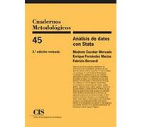 ANÁLISIS DE DATOS CON STATA: 3.ª edición revisada - Reimpresión: 45 (Cuadernos Metodológicos)