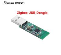 Análisis de protocolos de paquetes del módulo de placa desnuda del dongle USB Sonoff ZB CC2531 de 3 piezas dongle de interfaz USB que soporta BA