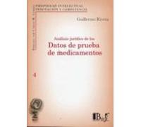 Analisis Juridico De Los Datos De Prueba De Medicamentos