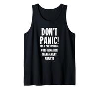 Analista de administración de configuración Camiseta sin Mangas