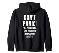 Analista de administración de configuración Sudadera con Capucha