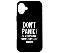 Analista de cumplimiento de residuos Carcasa para iPhone 16 Plus