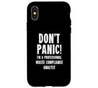Analista de cumplimiento de residuos Carcasa para iPhone X/XS