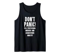 Analista de Fusiones y Adquisiciones Camiseta sin Mangas