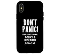 Analista de Política e Investigación Carcasa para iPhone X/XS