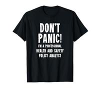 Analista de Políticas de Salud y Seguridad Camiseta