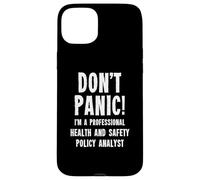 Analista de Políticas de Salud y Seguridad Carcasa para iPhone 15 Plus