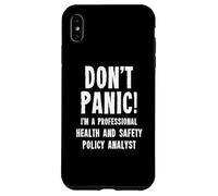 Analista de Políticas de Salud y Seguridad Carcasa para iPhone XS Max