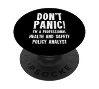 Analista de Políticas de Salud y Seguridad PopSockets PopGrip Adhesivo