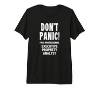 Analista de Propiedad ejecutiva Camiseta Premium