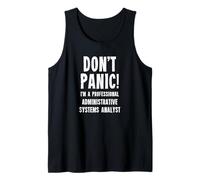 Analista de Sistemas Administrativos Camiseta sin Mangas