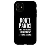 Analista de Sistemas Administrativos Carcasa para iPhone 11