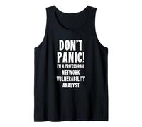 Analista de vulnerabilidades de Red Camiseta sin Mangas