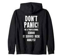 Analista Senior de Service Desk de TI Sudadera con Capucha