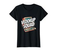 Analítica de Datos Divertida Ingeniero de Datos Divertido Analista de Datos VLOOKUP Camiseta gráfica económica, Mujer, Negro, S