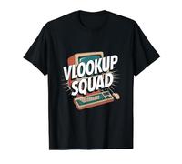Analítica de Datos Divertida Ingeniero de Datos Divertido Analista de Datos VLOOKUP Camiseta gráfica económica, Hombre, Negro, XL