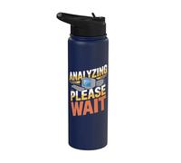 Analítica de datos Ingeniería de Datos Funny Data Analyst Stainless Steel Insulated Water Bottle