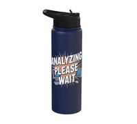 Analítica de datos Ingeniería de Datos Funny Data Analyst Stainless Steel Insulated Water Bottle