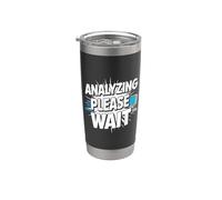 Analítica de datos Ingeniería de Datos Funny Data Analyst Vaso térmico de acero inoxidable de doble pared