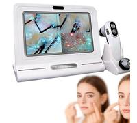 Analizador capilar Pantalla HD de 11" Mango con aumento de 50x/200x Con memoria Para tratamientos capilares Consulta con clientes en salones de belleza